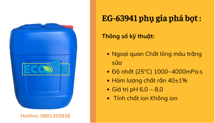 EG-63941 phụ gia phá bọt trong sản xuất giấy